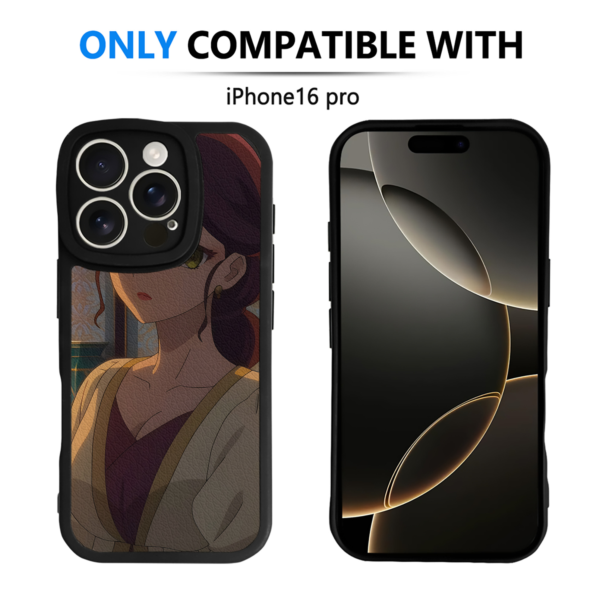 薬屋のひとりごと The Apothecary Diaries 【iPhone 16シリーズ対応】シリコンスマホケース（レザー調） 材質：シリコン